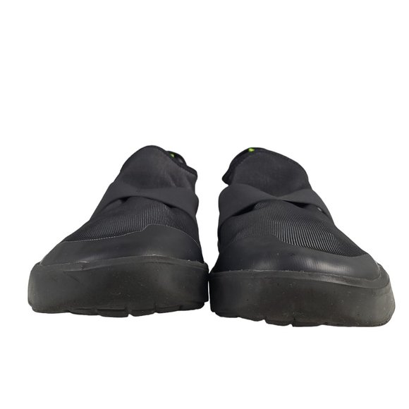 OOFOS Men's OOmg Fibre Low Shoe 12 EU 45 Black Stretch Recovery Comfort Washable - Picture 6 of 8